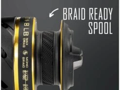 Googan Squad Gold Series Spinning Reel & Finesse Rod Bundle -Simms || 13 Fishing || Huk Shop 220929 googan squad gold spinning reel features braid ready spool 1