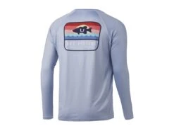 HUK Sunset Bass Pursuit Long Sleeve Shirt -Simms || 13 Fishing || Huk Shop 51 10 huk 10003cm resized1