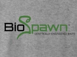 BioSpawn T-Shirt -Simms || 13 Fishing || Huk Shop biospawn grey logo webv1