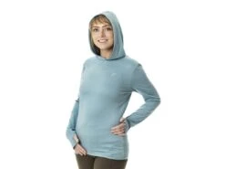 DSG Outerwear Juniper Hooded Shirt -Simms || 13 Fishing || Huk Shop dsg juniperhoodedshirt model 51 10 dow 10000dt