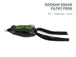 Googan Squad Filthy Frog Savings Bundle -Simms || 13 Fishing || Huk Shop googansquad filthyfrog savingsbundle nightclub