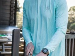 Googan Squad Long-Sleeve -Simms || 13 Fishing || Huk Shop googansquad l s honeydew lifestyle 51 10 hoo 10006h