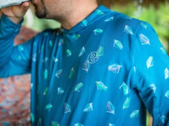 Googan Squad Hooded Long-Sleeve W/ Sleeve Print -Simms || 13 Fishing || Huk Shop googansquad tossedjighoodedl s blue lifestyle 51 10 hoo 10010l