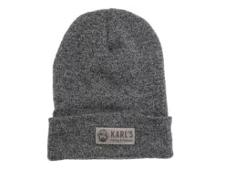Karl's Fishing & Outdoors Cuff Beanie -Simms || 13 Fishing || Huk Shop karls greyblackmarbled cuffbeanie 50 25 krl 10000b