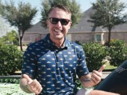 Googan Squad Polo -Simms || 13 Fishing || Huk Shop lifestyle polo googansquad 7