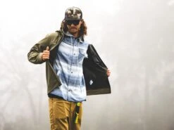 Simms Santee Flannel Hoody -Simms || 13 Fishing || Huk Shop lifestyle santeefannelhoody simms haze 50 99 sim 10025n