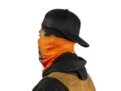 Fish On Necko - Orange/Black -Simms || 13 Fishing || Huk Shop necko fishon orangeblack back