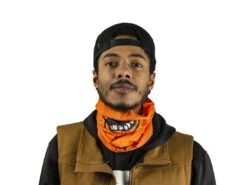 Fish On Necko - Orange/Black -Simms || 13 Fishing || Huk Shop necko fishon orangeblack front