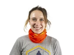 Fish On Necko - Red/Yellow -Simms || 13 Fishing || Huk Shop necko fishon redyellow front