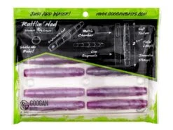 Googan Baits Rattlin' Ned -Simms || 13 Fishing || Huk Shop packaging rattlinned back ggb
