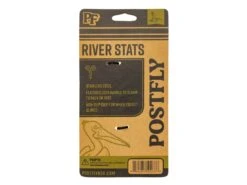 Postfly River Stats -Simms || 13 Fishing || Huk Shop postfly riverstats packaging back 20 01 ptf 10003a