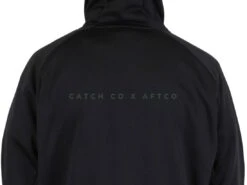 Aftco + Catch Co. Reaper Sweatshirt -Simms || 13 Fishing || Huk Shop reaper catchco sweatshirt tshirt black back zoom