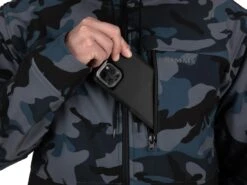 Simms Rogue Hoody -Simms || 13 Fishing || Huk Shop simms roguehoody woodlandcamostorm detail 50 99 sim 10008ws